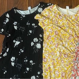 2 Old Navy Swing Style Dresses